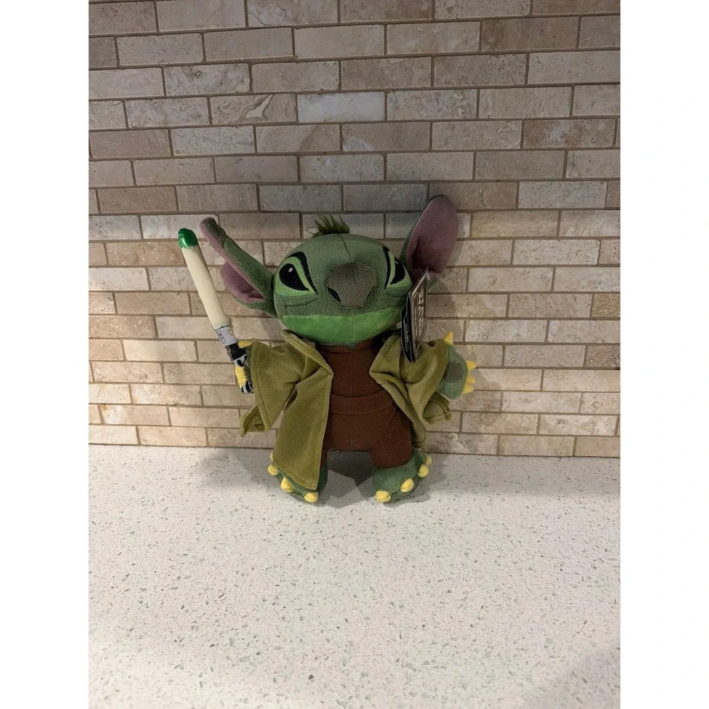 Disney Parks Stitch Yoda Jedi‎ Plush Star Wars